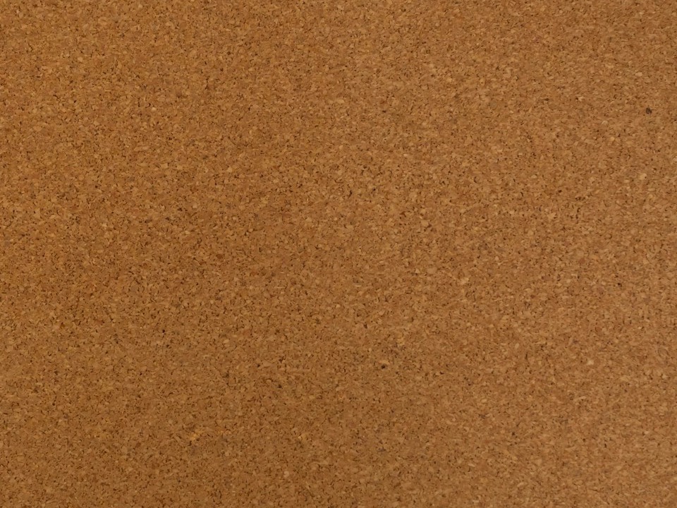 Cork sheet material